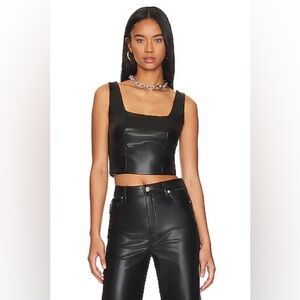 LBLC the label Black Crop Top